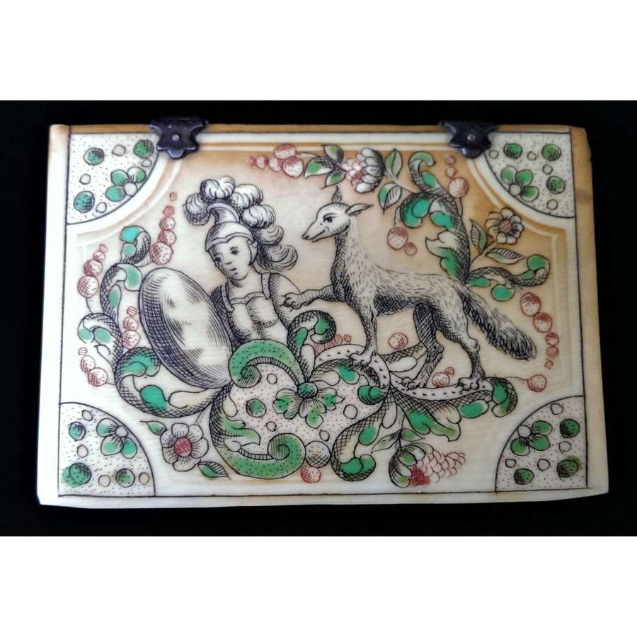 Louis XV Ivory Counter Box