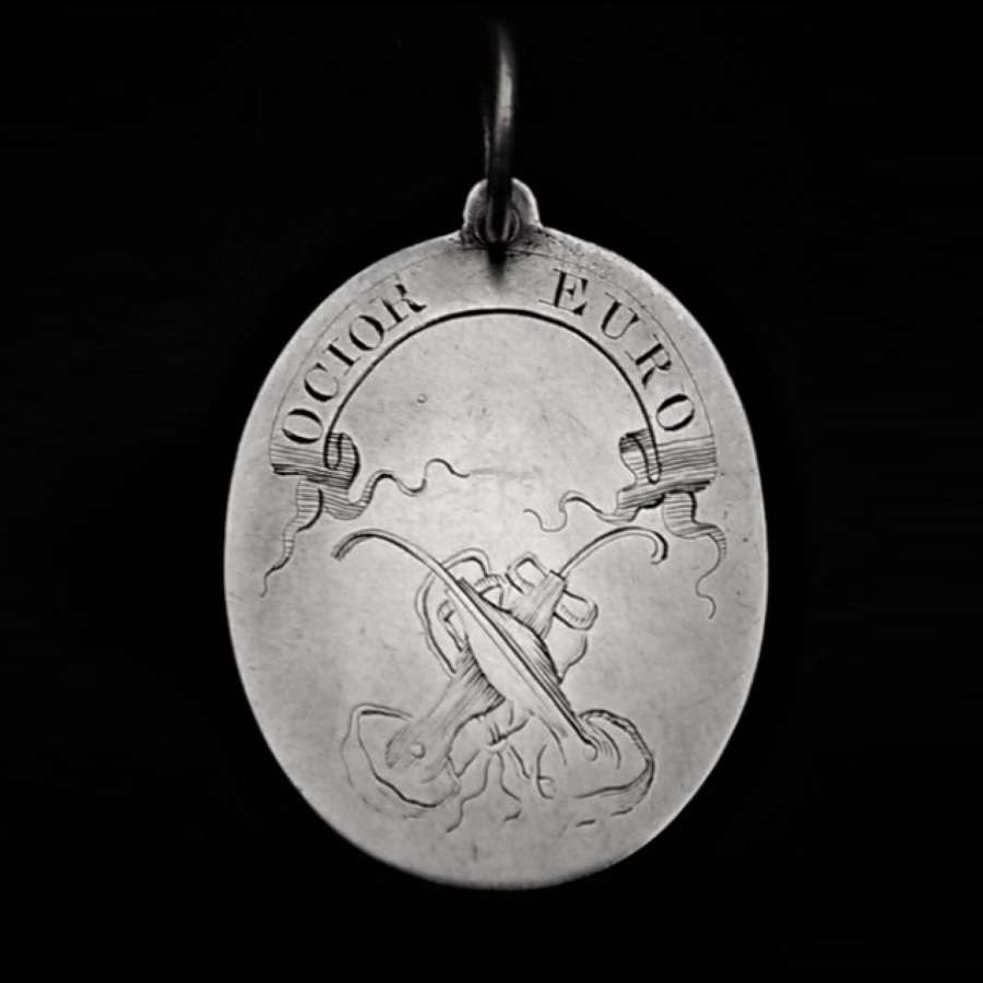 An Important 18th Century Edinburgh Skating Club Member's Badge