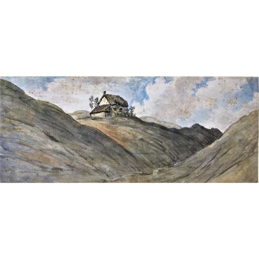 Dr William CROTCH (1775–1847) "Headington Stone Quarries" Watercolour