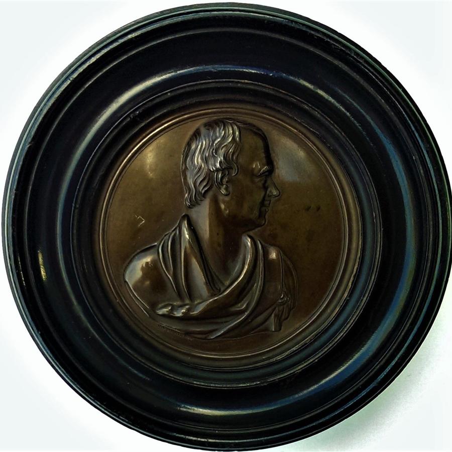 Sir Walter Scott (1771-1832), Portrait Plaque