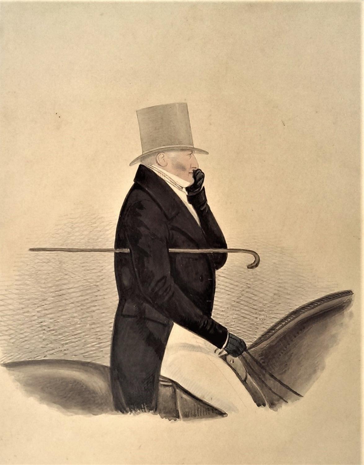 Richard DIGHTON (1796-1880) a Portrait of Henry Elwes (1789–1850)