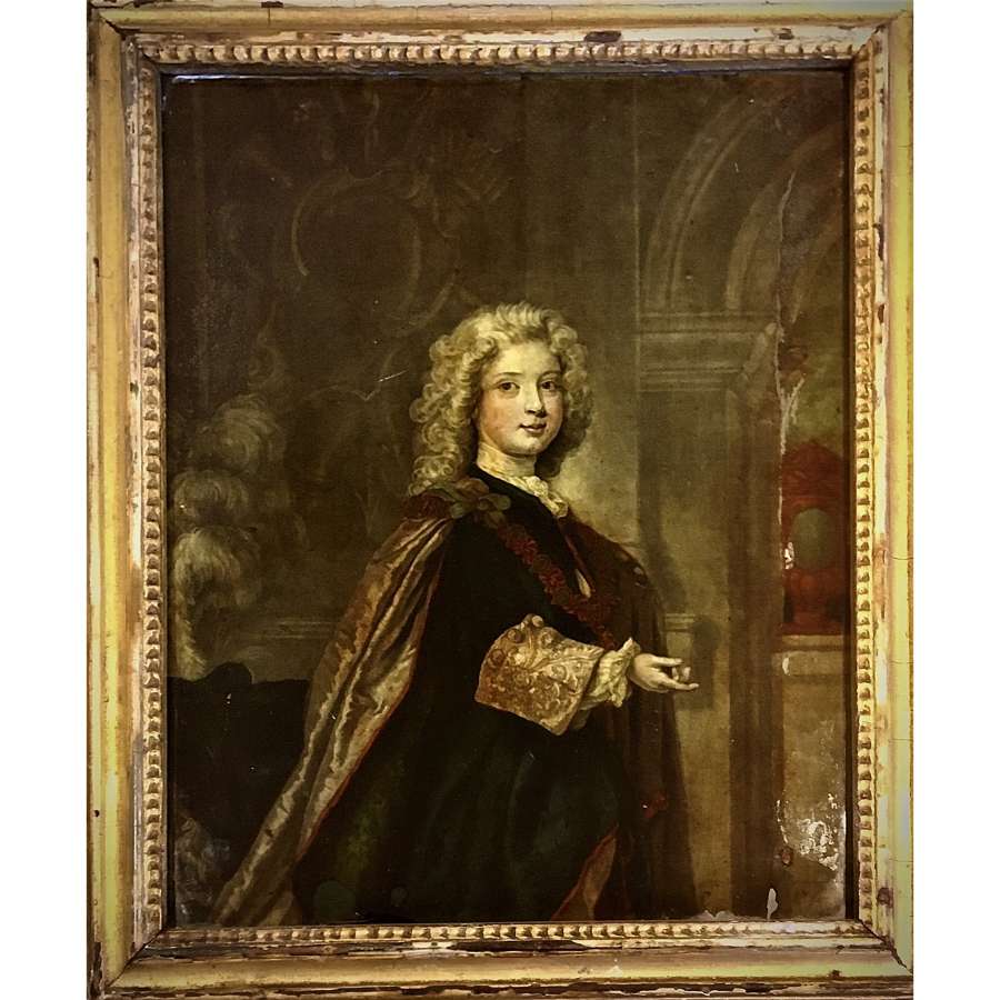 His Highness William Augustus Duke of Cumberland (1721-1765) Reverse Glass Mezzotint Print
