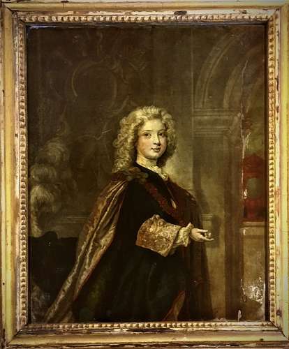 His Highness William Augustus Duke of Cumberland (1721-1765) Reverse Glass Mezzotint Print