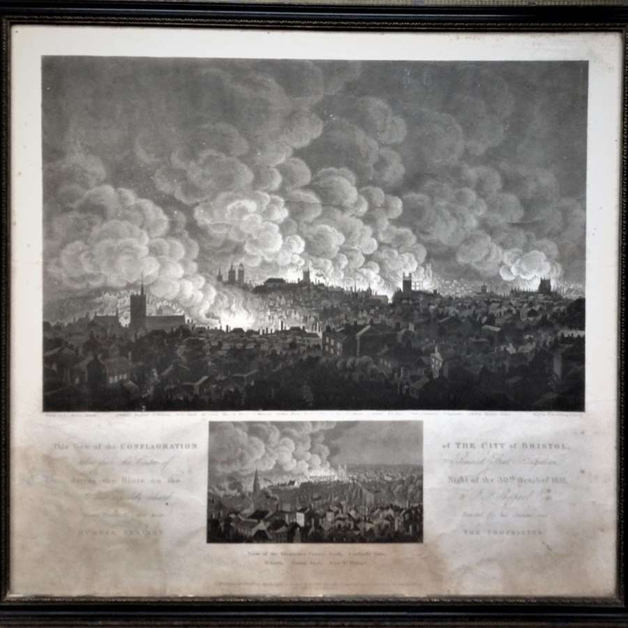 The Conflagration of the City of Bristol 30th October 1831