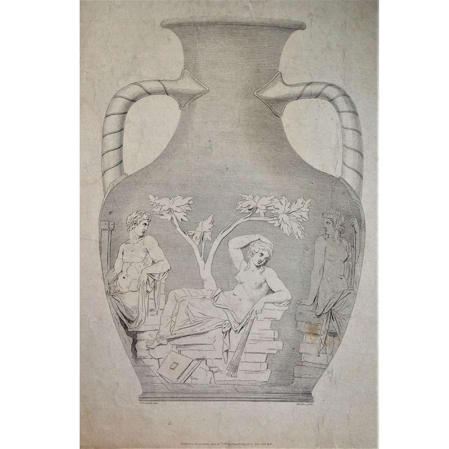 “The Portland Vase” Francesco Bartolozzi after Giovanni Cipriani