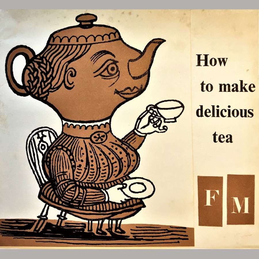 Edward Bawden, CBE RA (1903&ndash;1989), "How to make delicious tea"