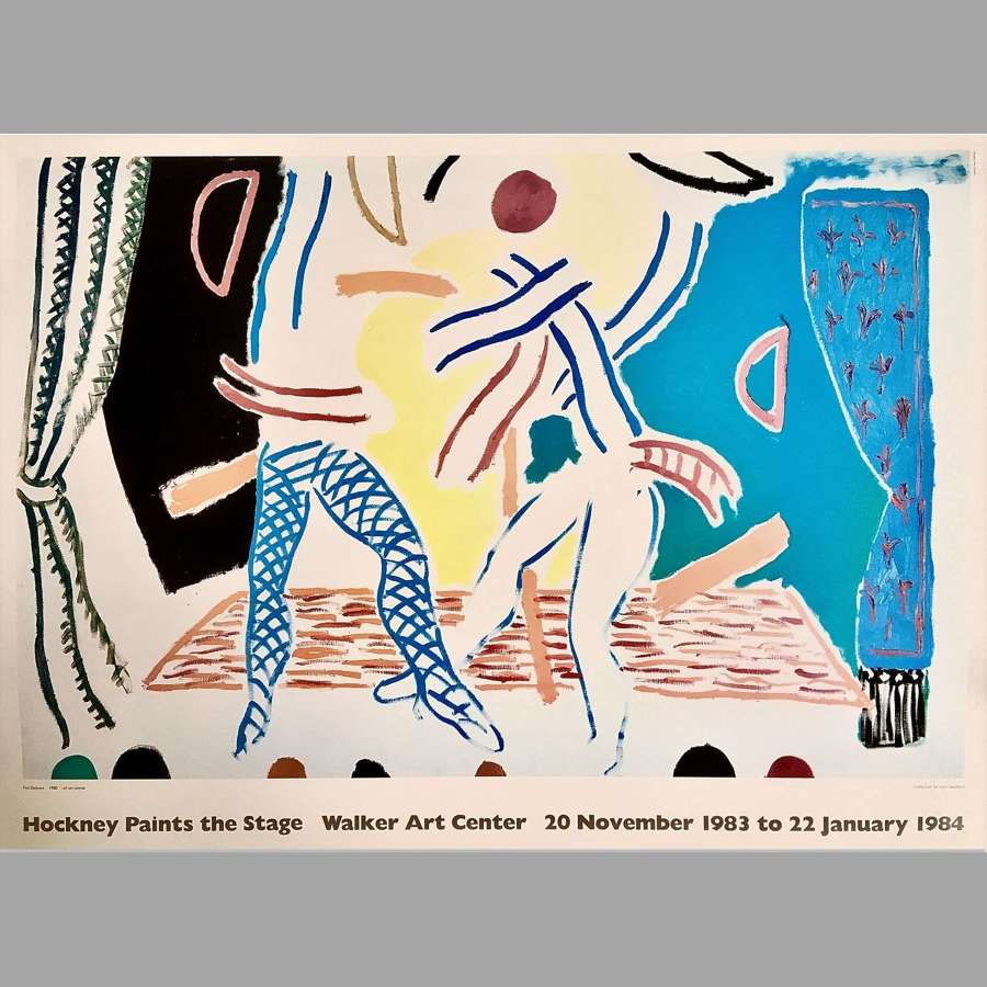 David Hockney (British, b. 1937), "Two Dancers", 1980