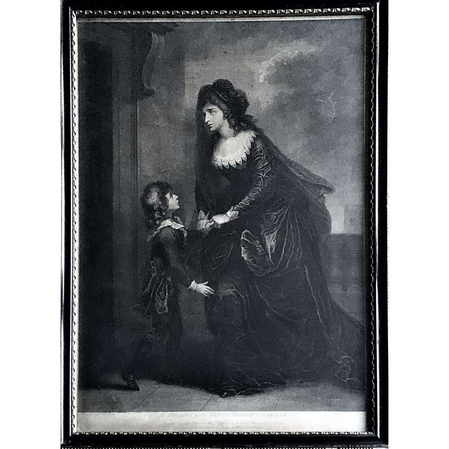 "Mrs Siddons and her Son in the Tragedy of Isabella"