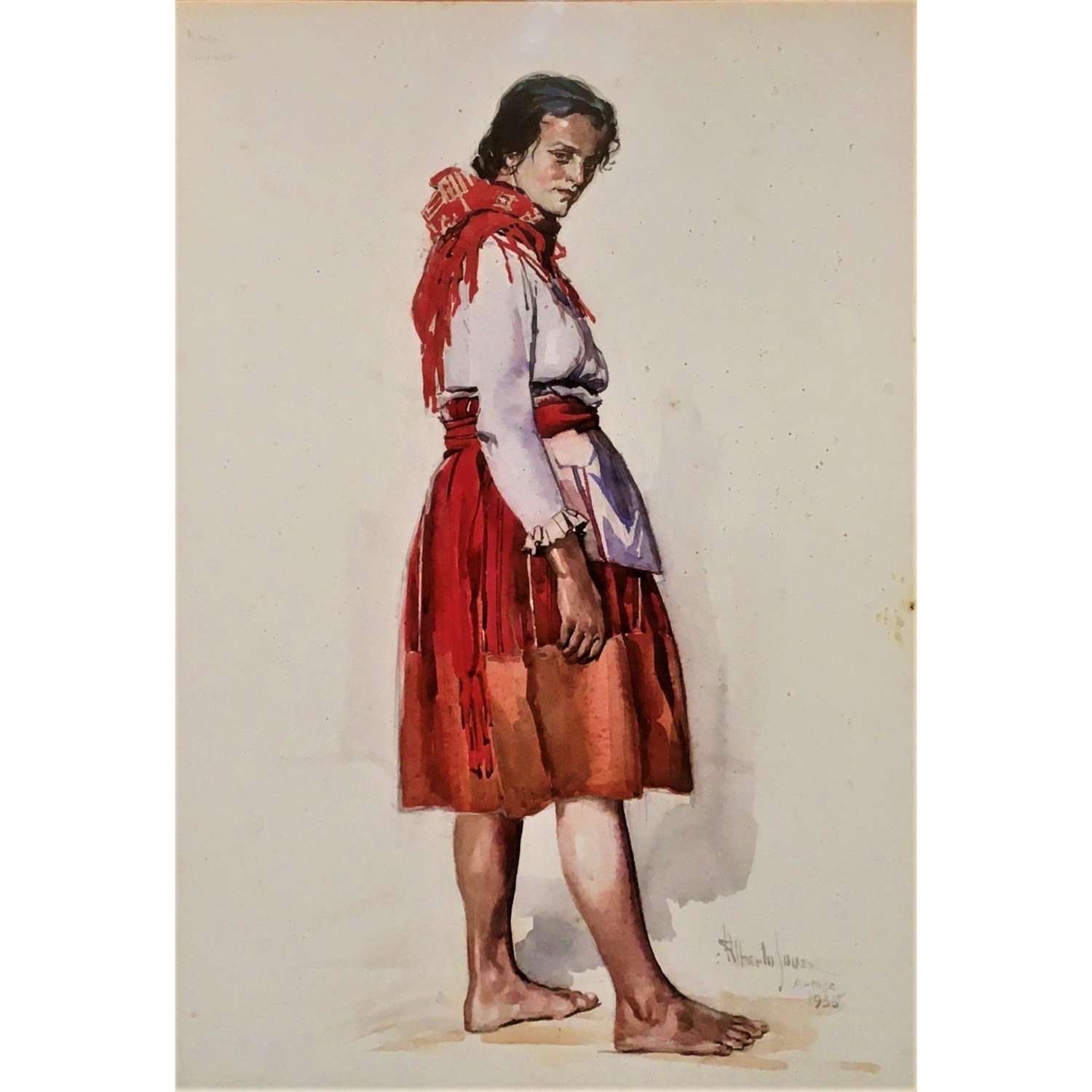 Alberto de Sousa (de Souza) (Portuguese, 1880-1961), Watercolour