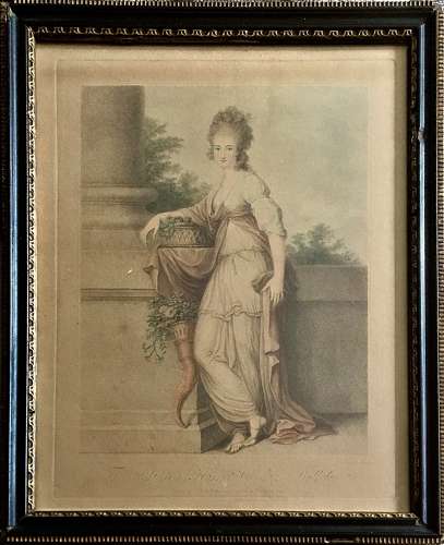 Francesco Bartolozzi after Richard Cosway “Viscountess Bulkeley