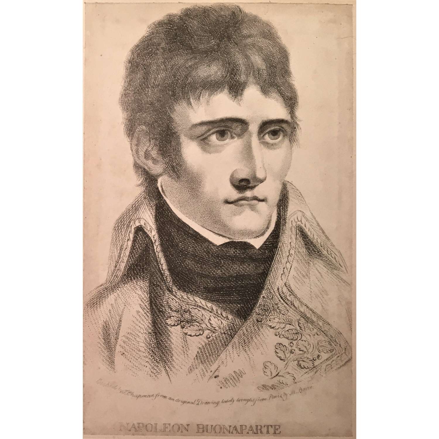 Napoleon Buonaparte portrait as First Consul, Circa 1803