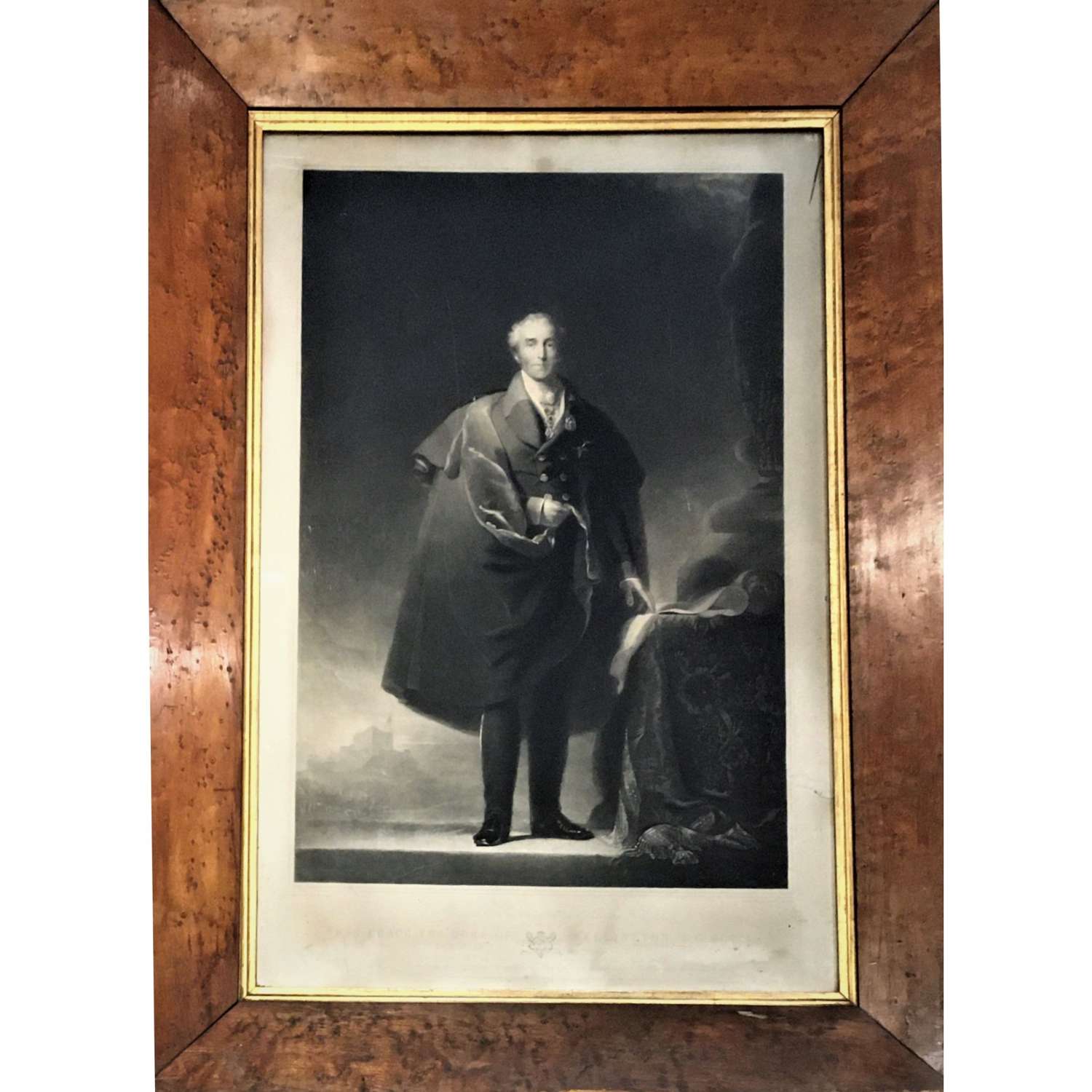 Portrait of Arthur Wellesley, Duke of Wellington (1769-1852) Mezzotint