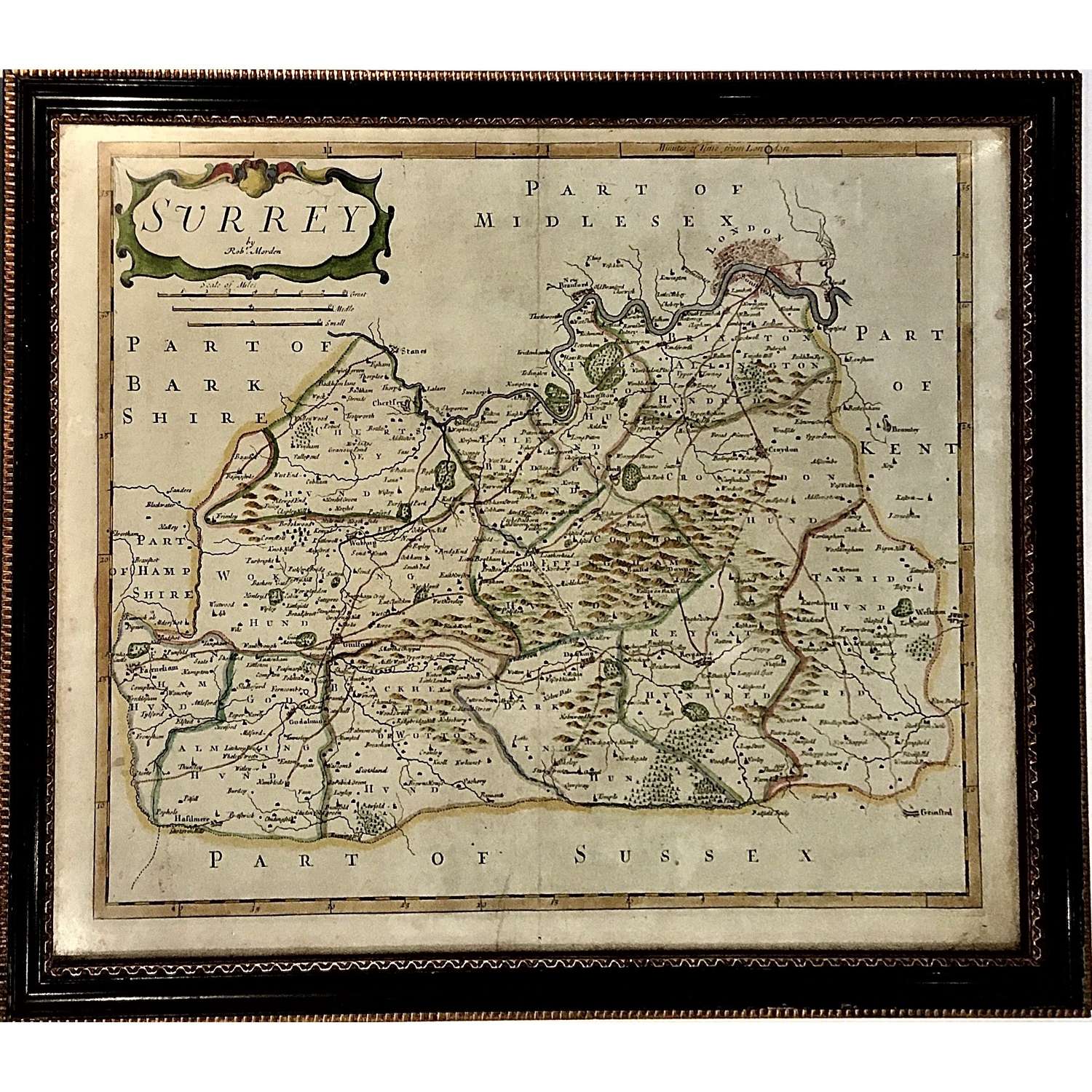 Robert Morden (c. 1650–1703), A map of 