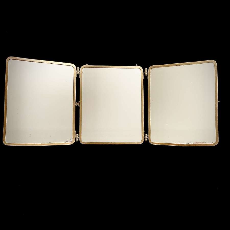 A Good Triptych Folding Dressing Table Mirror by &ldquo;Miroir Brot&rdquo;