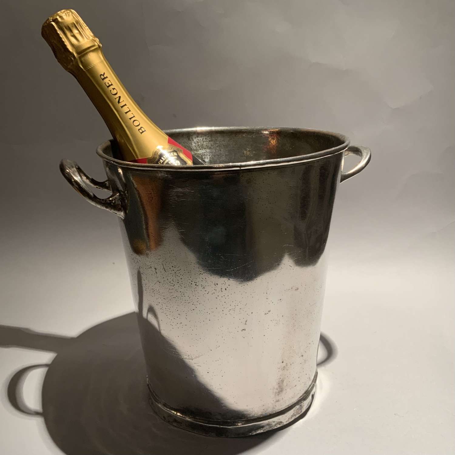 Antique English Silver Plated Ice Bucket