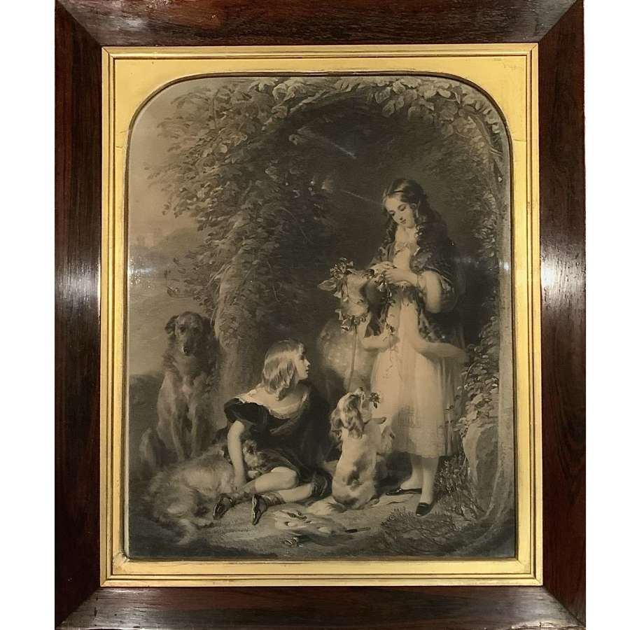 "The Duke of Sutherland’s Children" After Sir Edwin Landseer (1802-73)
