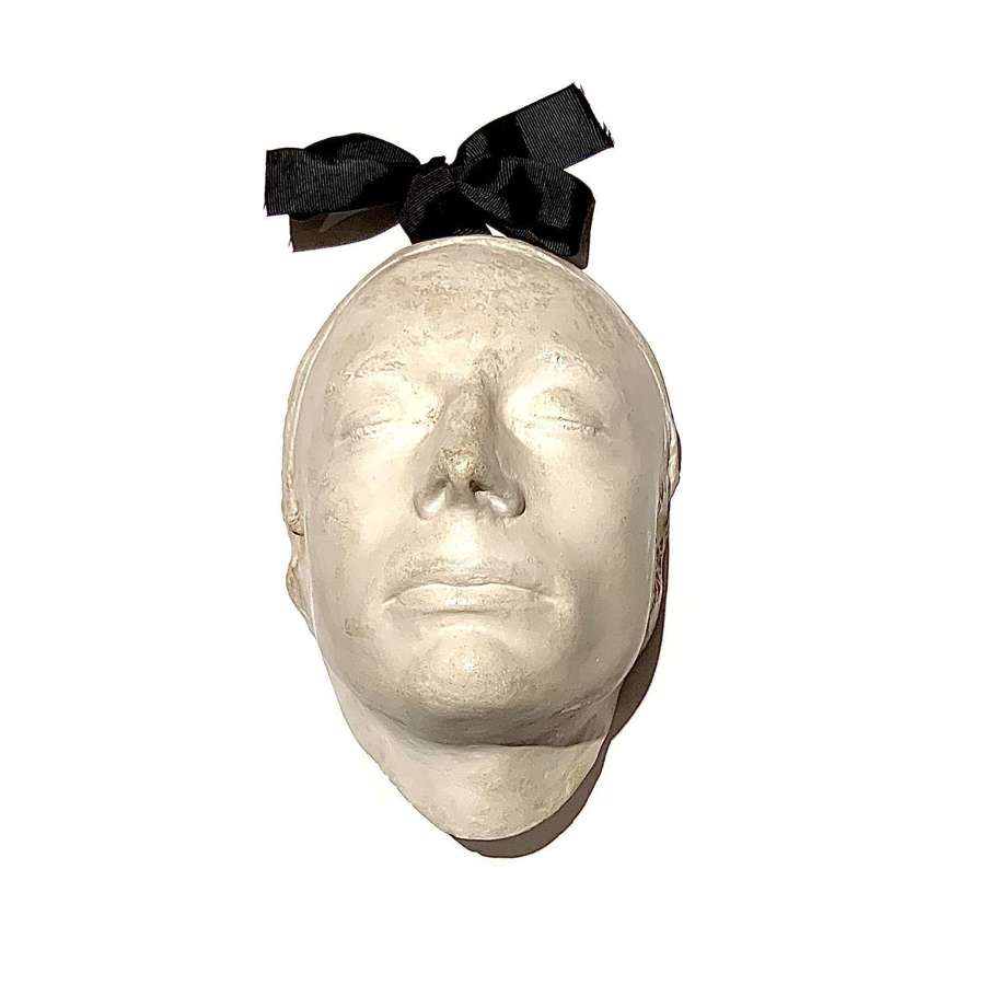 John Keats (1795-1821) Life Mask by Benjamin Robert Haydon (1786-1846)