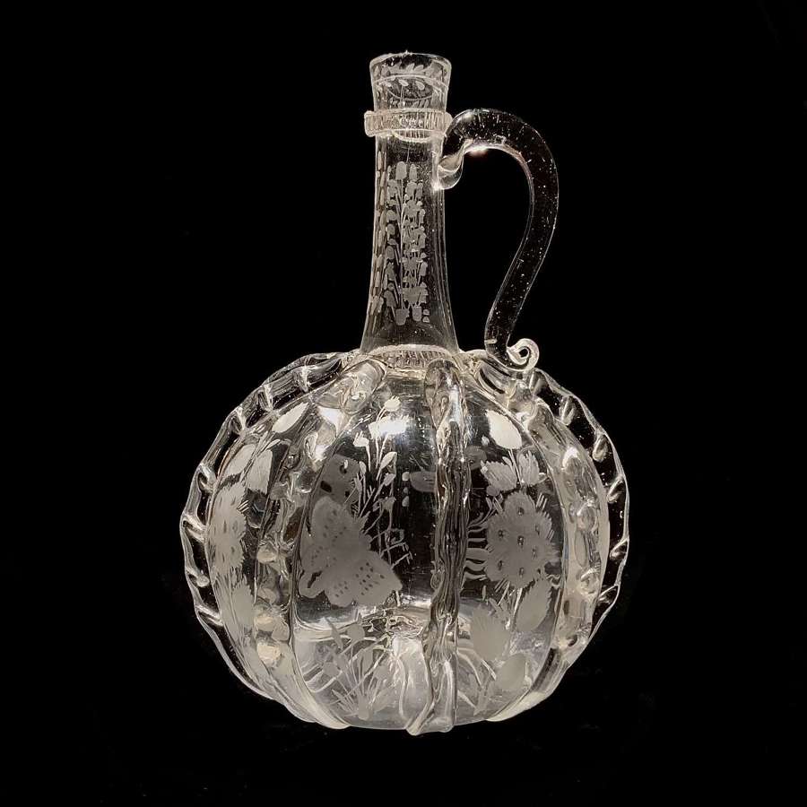 A Dutch Bottle-Shape ‘Karaf’ Carafe Decanter