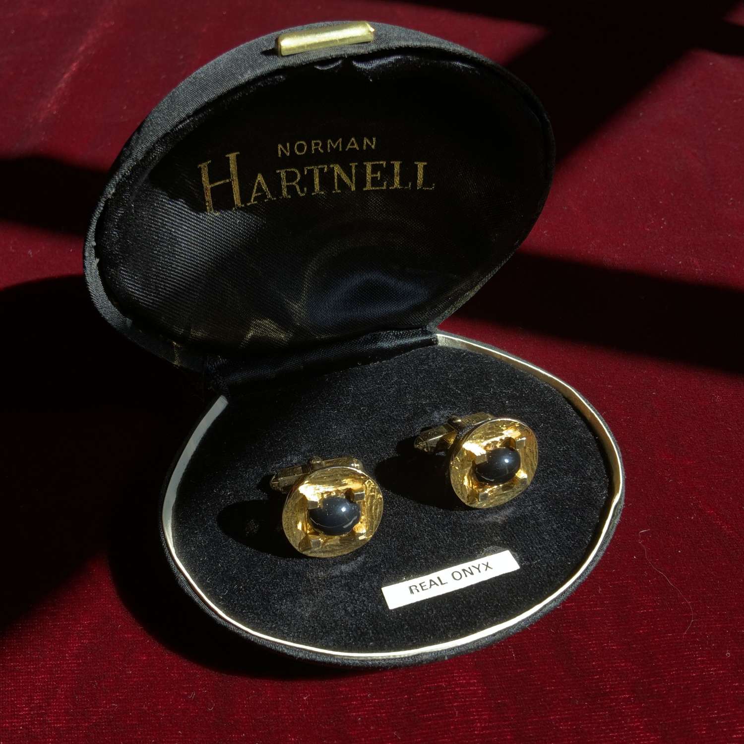 Sir Norman Hartnell (1901–1979), Mid-Century Modern Cufflinks