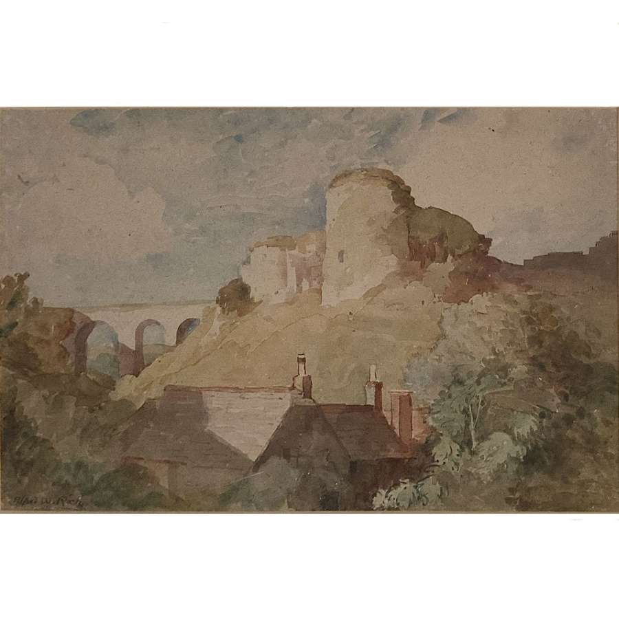 Alfred William RICH, N.E.A.C. (1856-1921) “Corfe Castle”