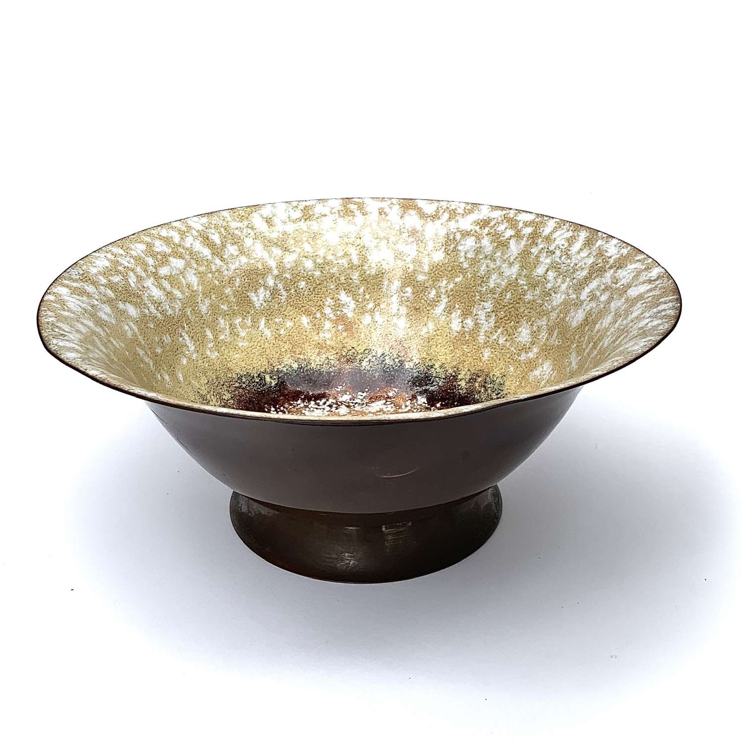 Serge Nekrassoff (1895-1985) A 'Modernist' Enamelled Copper Bowl