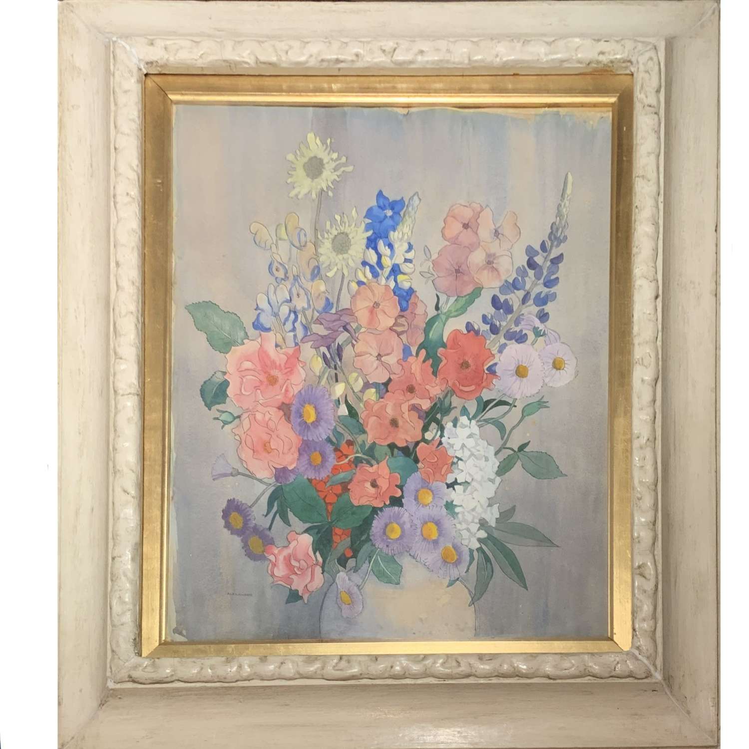 James Stuart Carnegie Alexander (1900-1952) “A Vase of Flowers”