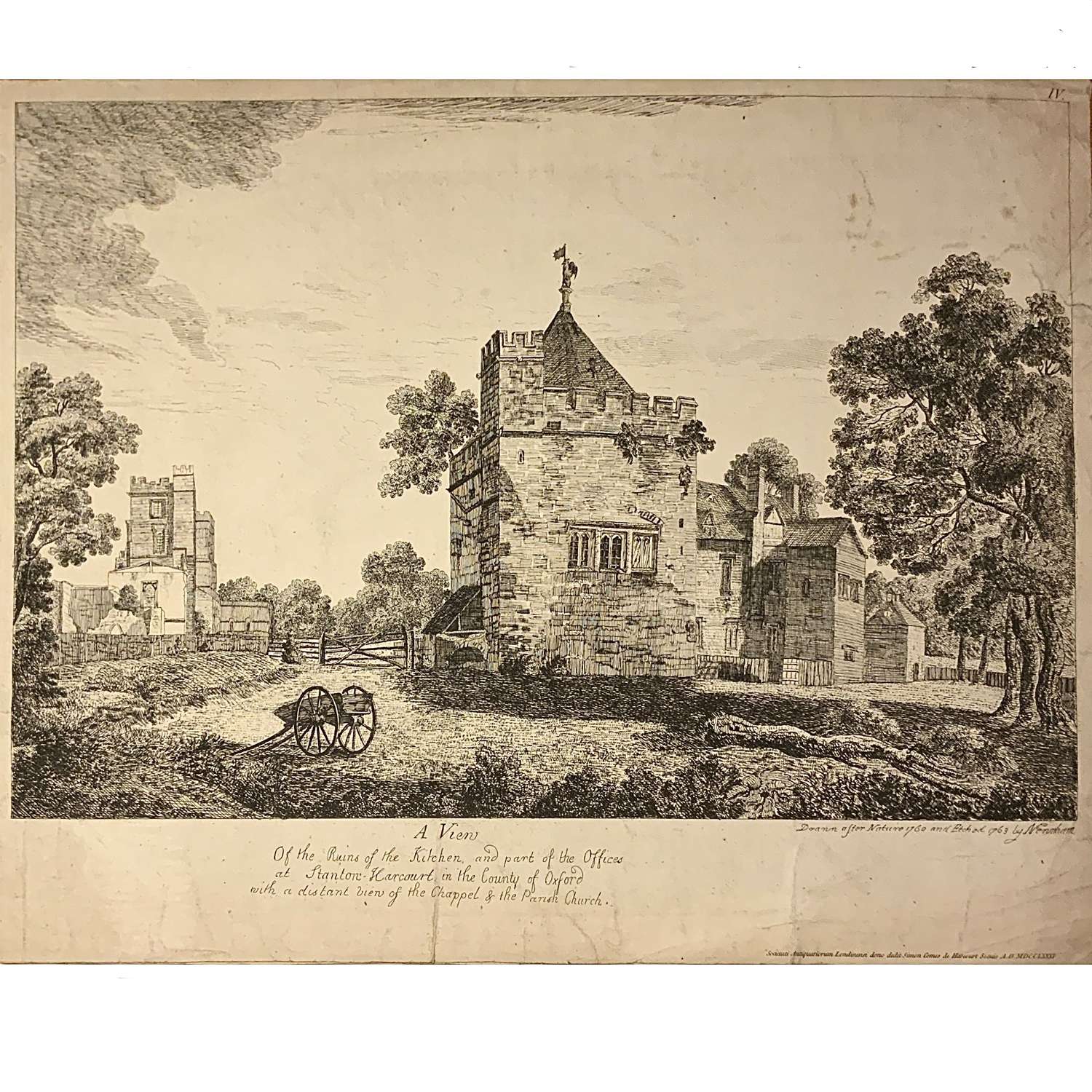 Viscount Nuneham (George, 2nd Earl Harcourt), Stanton Harcourt Ruins 4