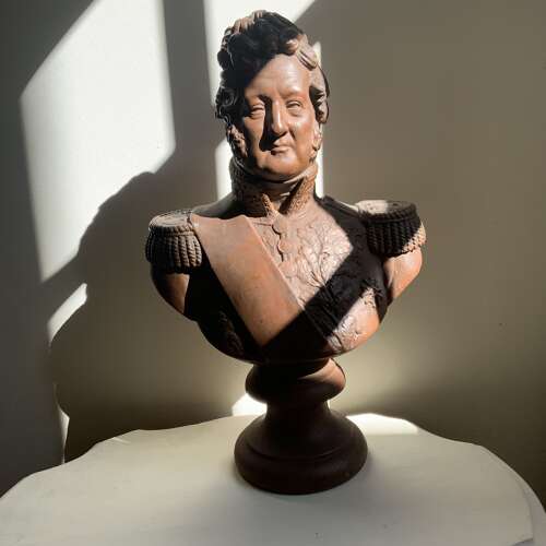 Sir Cecil Beaton’s Bust of King Louis Philippe I by J-A Dieudonné