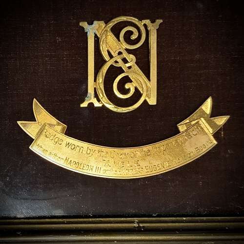 Cypher of Napoléon III & Eugénie Worn By Imperial Yacht ‘L’Aigle’ Crew