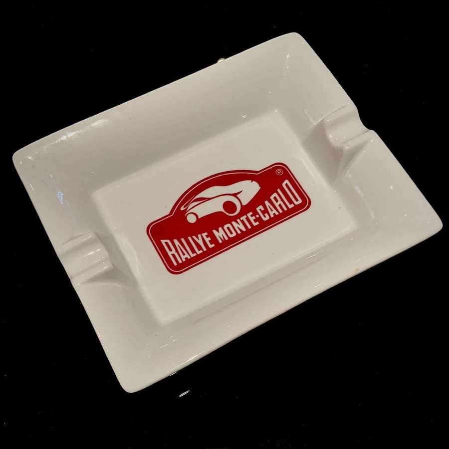 Automobile Club de Monaco ‘Rallye Monte-Carlo’ porcelain cigar ashtray