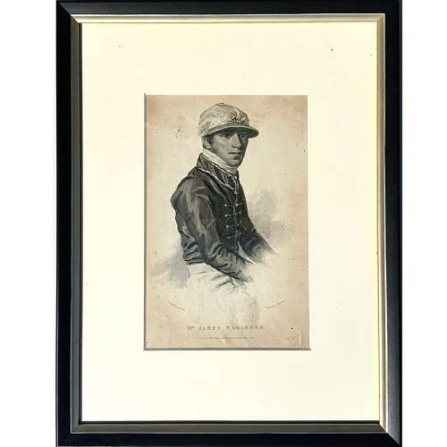 A Portrait of Classic Winning Champion Jockey James