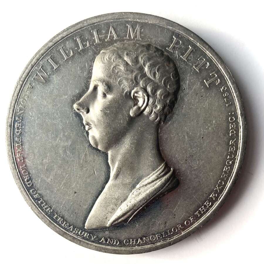 William Pitt the Younger (1759-1806), Medal Commemorating His Death, 1806