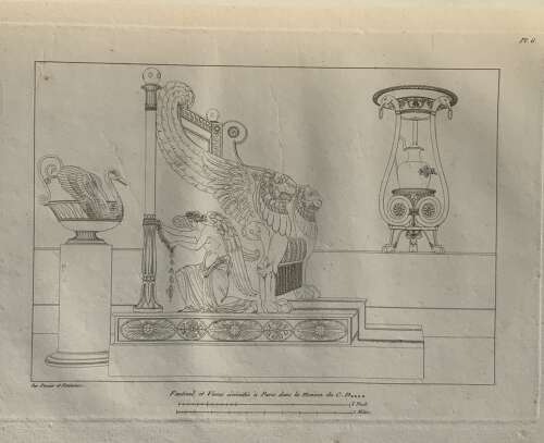 Percier et Fontaine “Recueil de Décorations Intérieures” First Edition Neoclassical Work