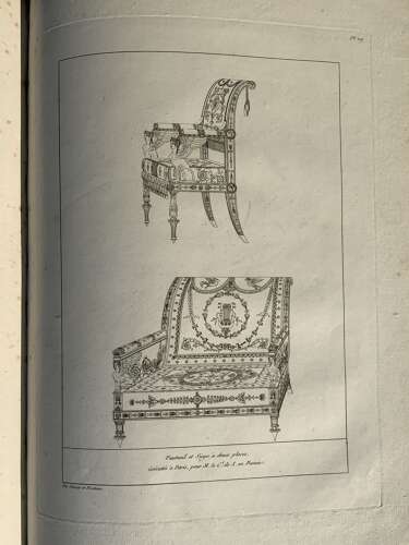Percier et Fontaine “Recueil de Décorations Intérieures” First Edition Neoclassical Work