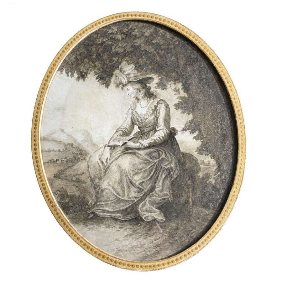 "Viscountess Duncannon" (n&eacute;e Henrietta Spencer) by Lavinia, Countess Spencer (1762-1831)