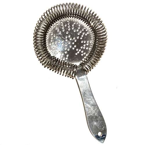 A Genuine Art Deco Silver Plated “Hawthorne” Barman’s Mixologist’s Cocktail Strainer