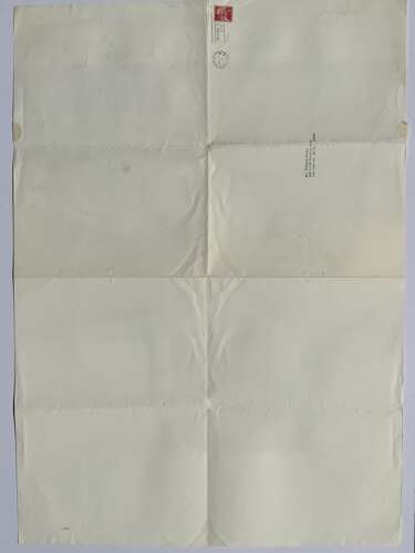 David Hockney (1937-2026) Original 1969 New York Exhibition Poster Owned By Vincent Price