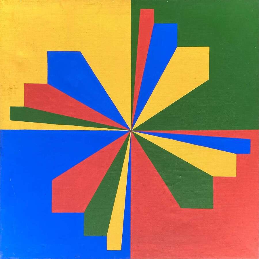Trevor Lofthouse (1938-2000) (Attributed) &lsquo;Untitled&rsquo; (1972) (Hard Edge Painting I)
